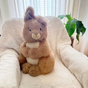 Fine Toy Co Bunny RARE Huge 28" Realistic Plush Bunny
